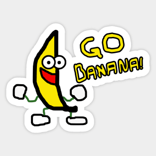 Go Banana Sticker